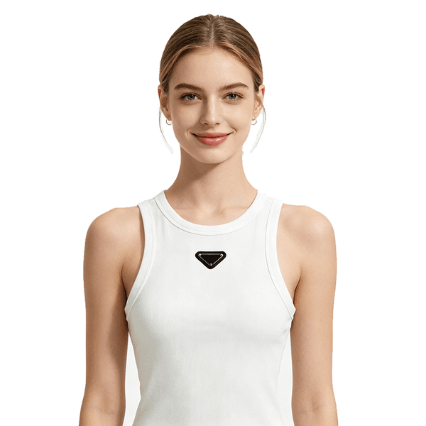 Womens t-shirt Backless Ribbed Tank Top Slim Fit Spaghetti Strap Sleeveless Crop Tops for Summer vests Party Daily Wear clothes S M L