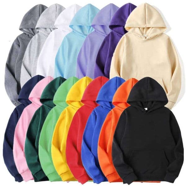 New Fashion Men's Women's Spring Autumn Winter Casual Hoodies Sweatshirts Men Tops Solid Color Hoodie Sweatshirt Male 26L0515