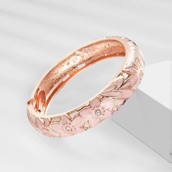 Bangle For Women Double Enamel Bangle Set Cloisonne Womens Jewelry Accessories Indian Style Dubai Trendy Metal Bracelet On Hand 260514
