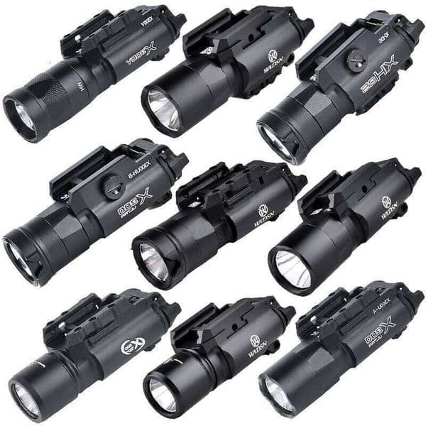 Tactical SureFir X300 Ultra X300V X300V-IR X300UH-B XH15 XH35 Pistol Gun LED Light Fit 20mm Rail Airsoft Hunting Flashlight J260515