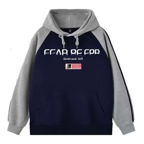 Essential Hoodie Designer Clothe Woman Luxury Streetwear Letter Print Raglan Color Block Striped Hooded Sweatshirt Jacket Trendy Kids Designer Clothes