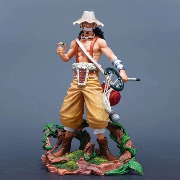 25cm/9.84in Anime Figure Usopp Action Figures Pvc Statue Desktop Ornamen Collection Model Toys Gifts 26Y0515