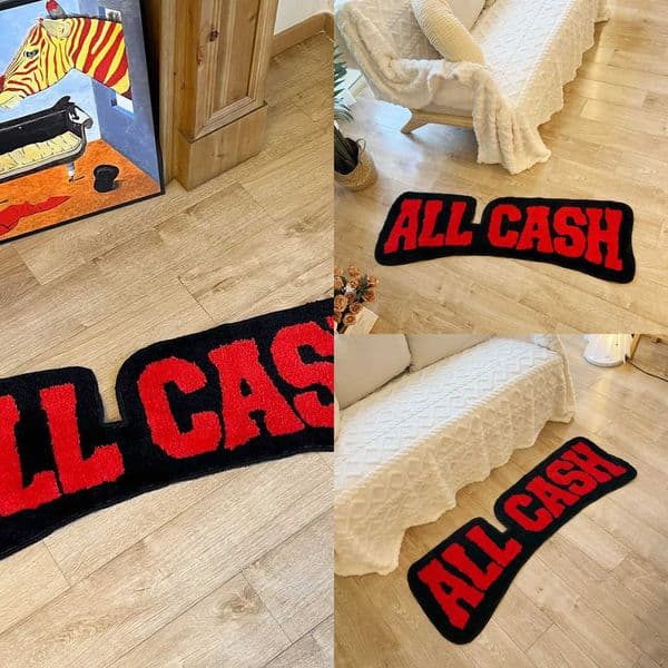 All Cash Tufted Rug 3D Anime Rugs Floor Safety Pad Aesthetic Home Room Winter Warm Decor For Teen Room Cool Purple Mat T260512FOMJ
