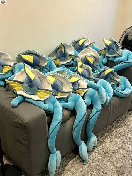Pokemon Eevee Collection Plush Flareon Vaporeon Stuffed Doll Espeon Umbreon Glaceon Leafeon Sylveon plushies Xmas Gifts For Kids L260515JVGO