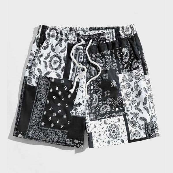 Summer Paisleygraphic Board Shorts Men Women Daily Casual Breathable Drawstring Beach Short Classic Art Pattern Trunks Z260325