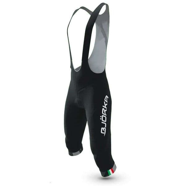 BJORKA Cycling 3/4 European Men's Sportwear Protect The Knee Shorts Mtb Road Bike Race Knickers Ciclismo Gel Pad Pants W260515