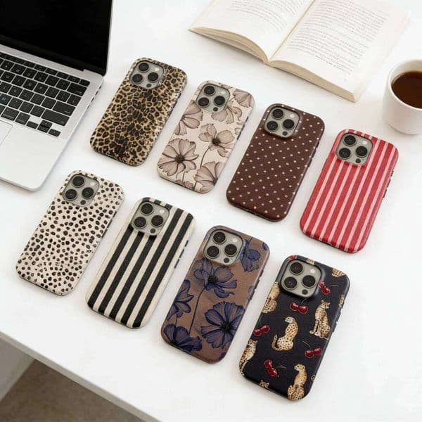 Bugr Phone Case for iPhone 17e 17 16e 16 15 14 13 12 11 Air Pro Max Plus Double-layer Back Cover Luxury Sorry Busy 26Y0515