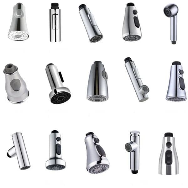 Luxury Designer Decor ABS Tap Pull Out Shower Kichen Replacement room Parts Accessories Spouts Kitchen Faucet Nozzle,Shower Head 210309 Deco 14