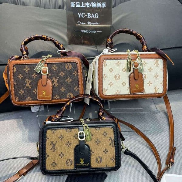 Silk Scarf Box Early Spring New Vintage Fashion Handbag Niche Brand Single Shoulder Crossbody Women's Bag