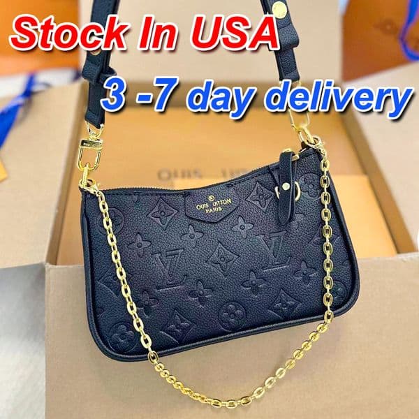 Designer Bags Luxury Bag Fashion Genuine Leather Embossed Crossbody Old Flower Chain Handbags Shoulder bag Stripe Armpit Bag Vacation Purse