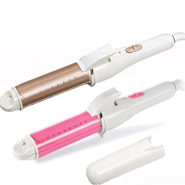 3 In 1 Gold Ceramic Hair Curling Iron Hair Curler Professional Hair Styling Tools Hair Straightener Heated Roller Multifunction 260515