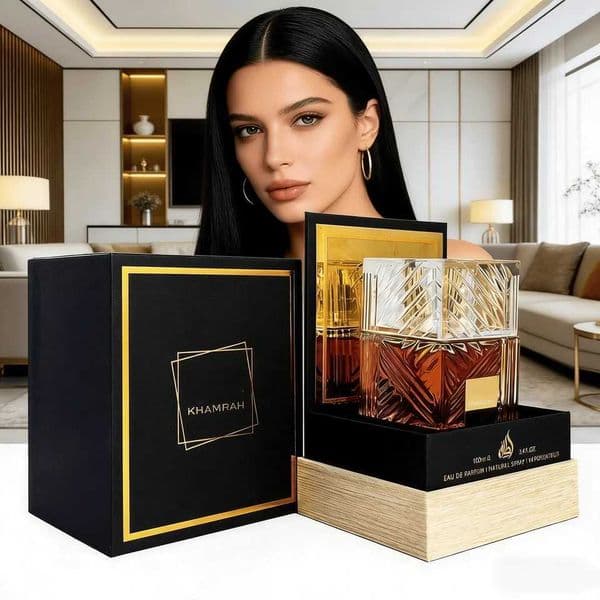 KHAMRAH Men Fragrance Arabian Charm Unisex Men Perfume Couple Date Eau De Toilette 100ml Woody Cologne Light C260516