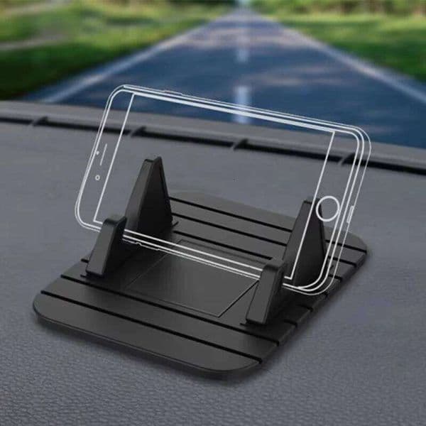 Car Center Console Dashboard Creative Anti Slip Detachable Multi Functional Desktop Silicone Phone Holder W260516