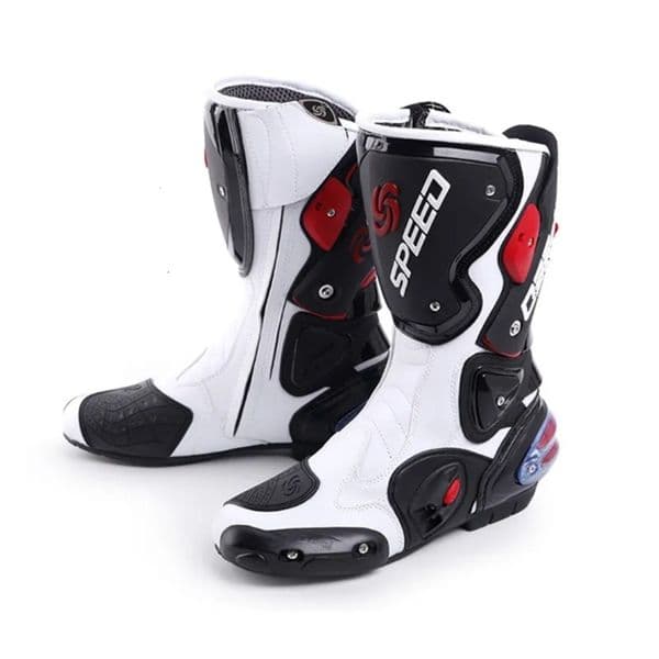 Motorcycle Gear Motorcycle Gear Ride Ride Boots Men Women Riding ride gear Mid-Calf Ankle Protective Shoes Moto Motorbike Equipment Racing Long Boot B1001 Free 66