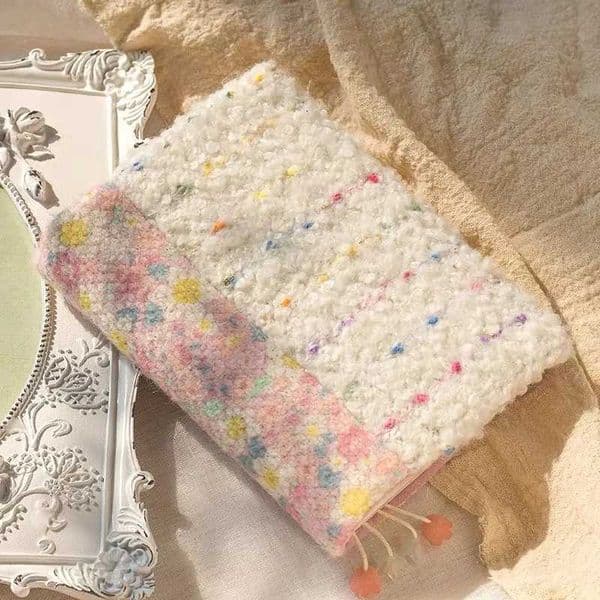 A6 creative kawaii plush Notebook planner Unique Pendant Journal Gift traveler Notepad diary meeting Office stationery L260515
