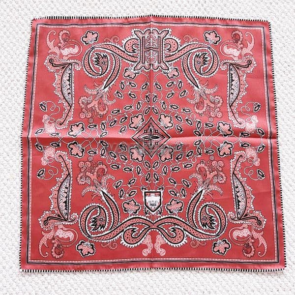Twill Scarf 53CM Women Hems Rolled Bandanas Square Double Faced Shawls Spring Summer Head Hair Scarves Accessories Lover Mother Gift