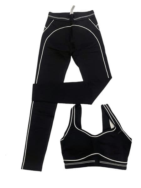 2026 NEW 10A Breathable leggings Women Soft Elastic Outfits Pants Fitness Wear Set Shorts Sports Bra set 001