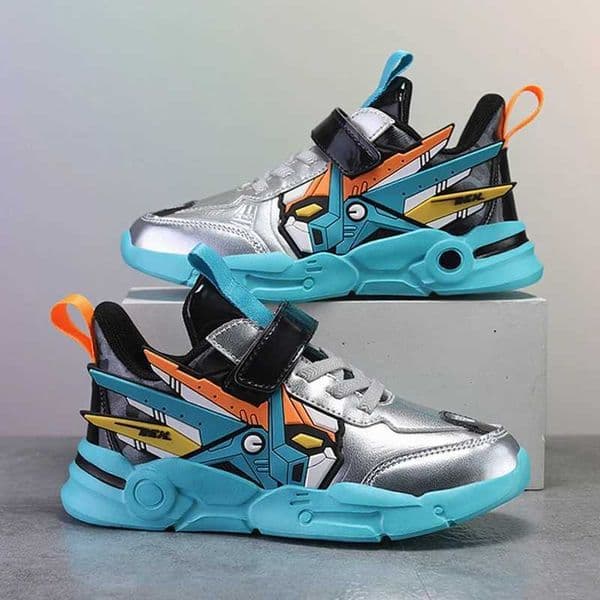 Kids Sneakers Boys Sports Running Shoes Anti-Skid Leather Fashion Tennis Walking Footwear Comfort Children Casual Athletic Shoes C260516