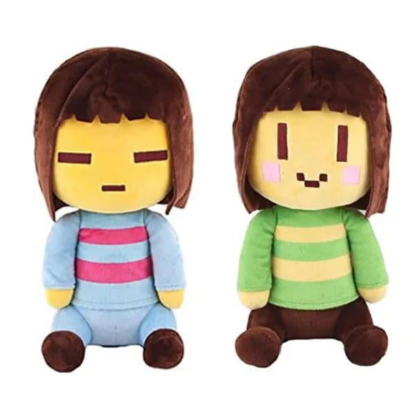2026 New Frisk Chara Plush Toy Stuffed Doll 25Cm/10Inch Tall Designer 02