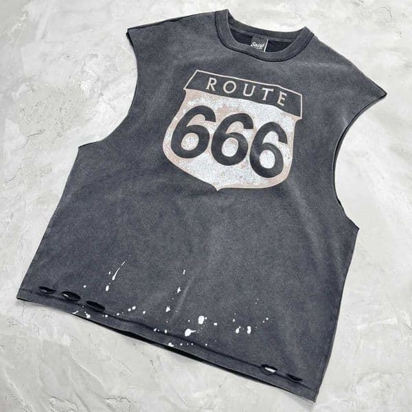 Yao Fashion Loose Oversize Vintage Streetwear Vest Tops Casual Sport Cotton Men Clothing Luxury Graphics Tank For Men X260516