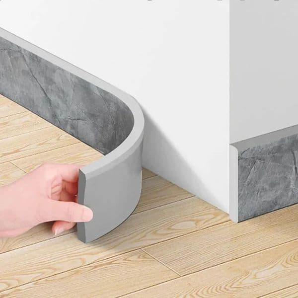 2026 new Luxury Designer Decor 2M Waterproof Self-Adhesive Skirting Line Thickened 3D Wall Sticker For room Kids Corner Protection - Anti-Collision D 9