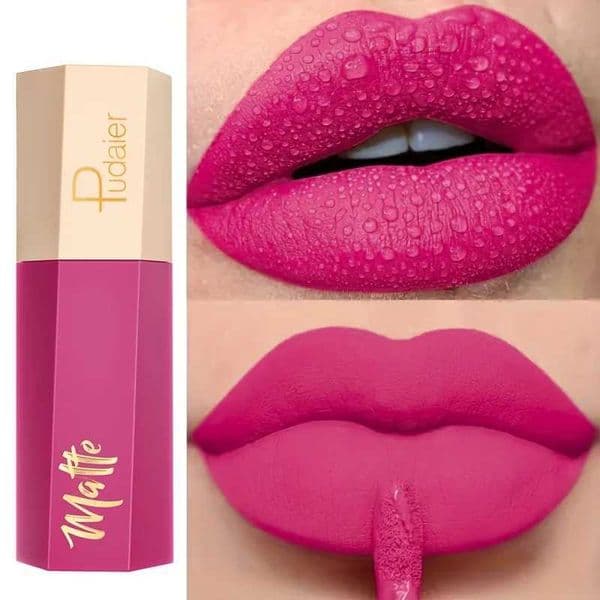Velvet Matte Liquid Lipstick Lightweight Thin-as-Fog Texture Long Lasting Waterproof Lip Makeup Gift for Women Z260516