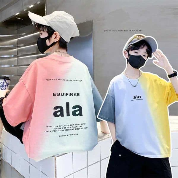 2026 New Summer s Short Sleeve T-Shirt Korean Casual Tshirt Gradient Cotton O-NeCK CloTHes Tees Tops 5-14Years Old Z260516