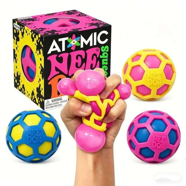 Schylling Needoh Ball Soft Rubber Blind Box Adult Party Gift Tool Stress Relief Anti-Stress Toy W260516