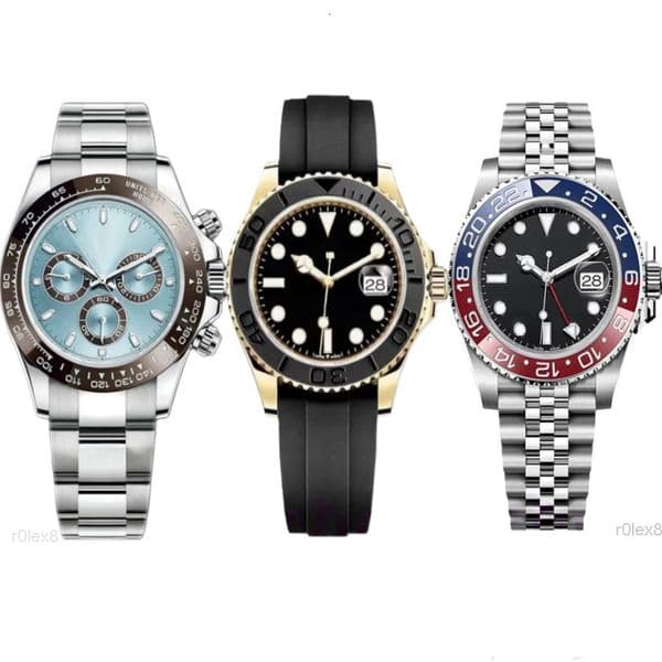 Mens high-quality designer watch 41MM 2813 movement sapphire waterproof stainless steel strap ceramic watch for womens automatic mechanical watch AAAsports w38
