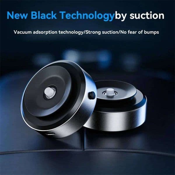 Dual-Sided Car Mount Magnetic Smartphone Holder Universal Vacuum Adsorption Bracket Stable For Iphone 15 14 13 Android Phone W260516