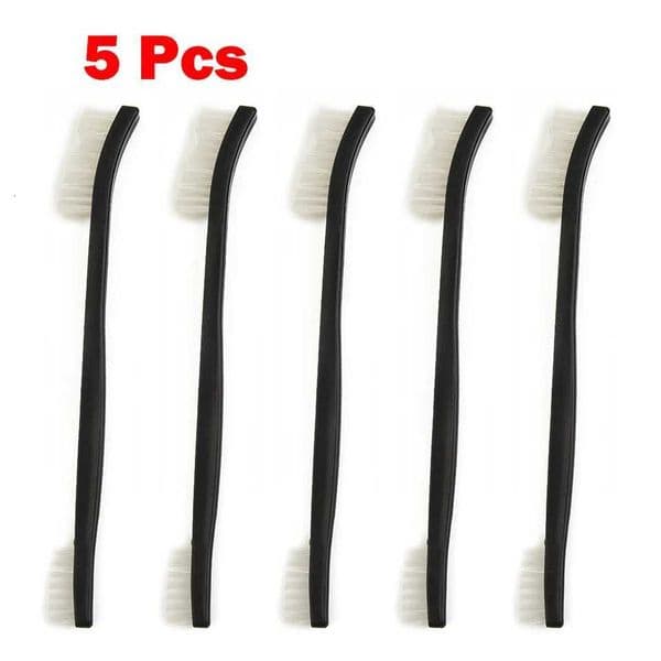 Hand Tools Brush Workshop Equipment Exquisite Hot Wire Brushes 5pc Brass Cleaning Polishing Double Head Metal Rust L260516