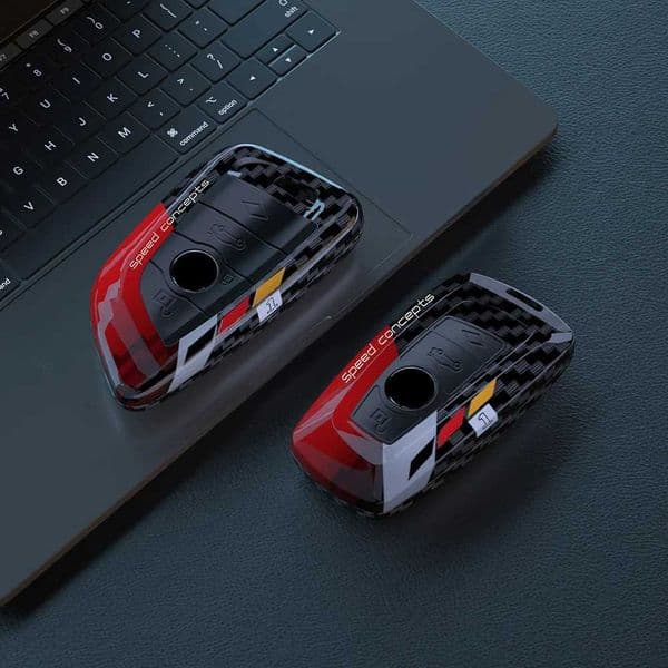 Graffiti Car Key Case Cover Shell Fob For BMW X3 X5 X6 F30 F34 F10 F20 G20 G30 G01 G02 G05 F15 F16 1 3 5 7 Serie Key Accessories T260514