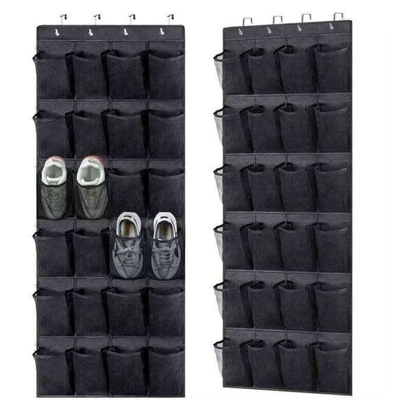 Over The Door With 24 Large Mesh Pockets Organizer For Closet Hanging Shoe Rack Holder Hanger 26W0516