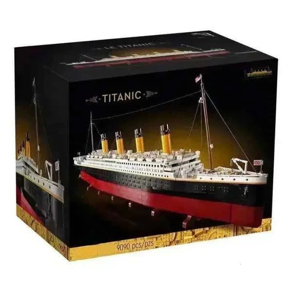 Build Block Set Blocks New 9090Pcs Compatible 10294 Titanic Large Cruise Ships brick Steamships Building Blocks Childrens Toys Gifts 05 Toy
