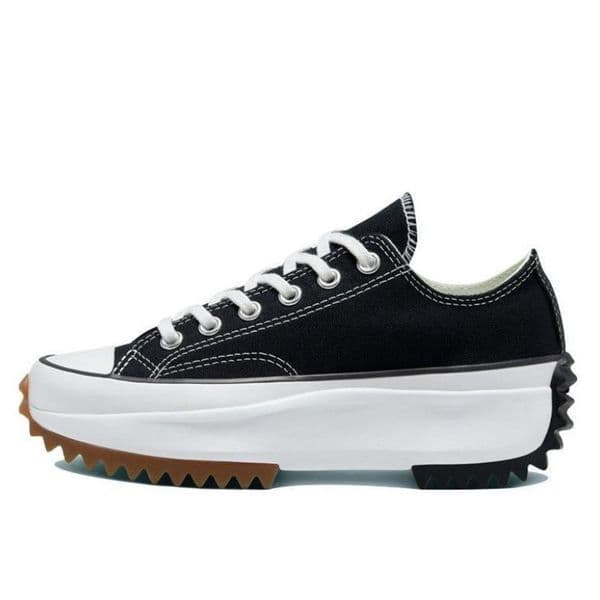 Converse Run Star Motion Low Top Canvas Shoes Men Women Trendy Thick Sole Wear-resistant Casual Sneakers Unisex Street Style Walking Shoes