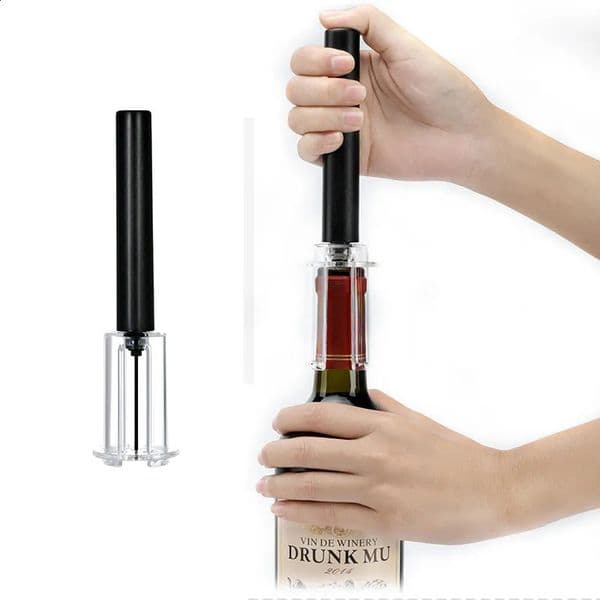 1 Pcs Air Pump Wine Bottle Opener Stainless Steel Pin Type Bottle Pumps abridor Kitchen Opening Tools Bar Accessories 260515