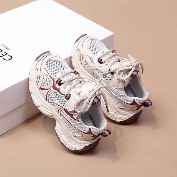 Summer Breathable Mesh Childrens Running Shoes for Boys Girls Non-Slip Soft Sole Toddler Sneakers School Outdoor Play FootwearT260516
