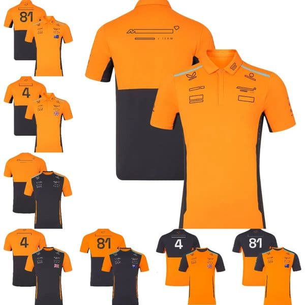 Motorcycle Gear F1 Team Polo Shirt Formula 1 Driver Set Up Racing Sports Breathable Jersey Summer Race ride gear Brand Men's T-Shirt Tops Free Ship 66