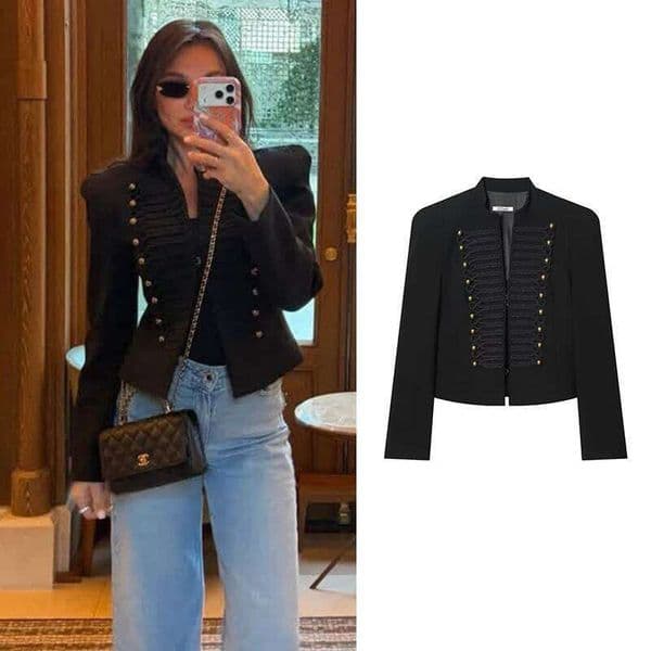 2026 New Fashion Retro Elegant Women's Warm Jackets Spring Street Joker Youth Holiday Short Coats 26W0516