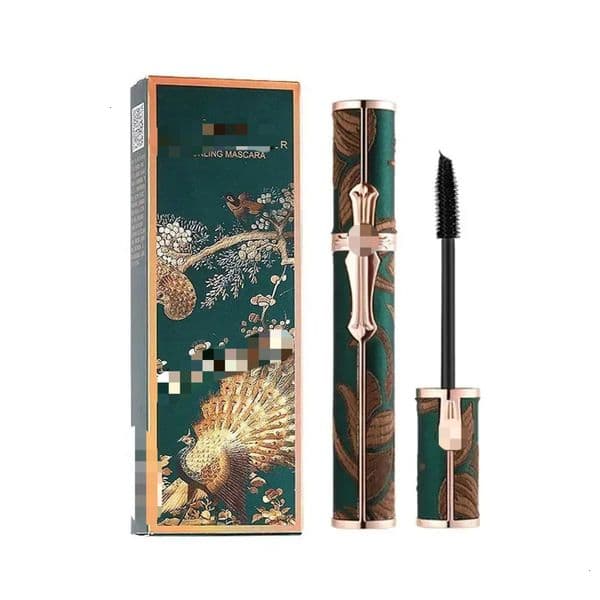 Luxury Maquillaje Waterproof -Perspirant Non-Smudge Maquillaje Long-Lasting Curling Thick Make Up Natural Fiber Mascara Cosmetics maquillaje Gifts Free Shippi
