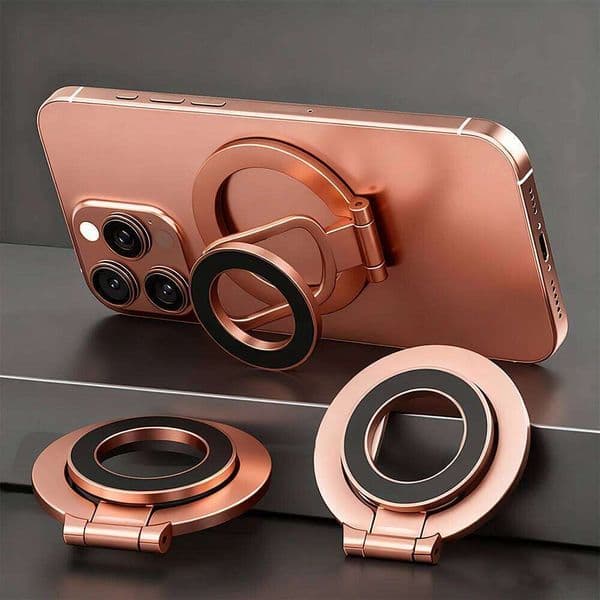 For Finger Clasp 3 Sections Double Sided Magnetic Suction Mirror Simplicity 1Pcs Light And Ultra Thin Strong W260516