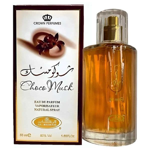 Al Rehab Choco Musk Eau De Parfum Spray for Women 165 Ounce C260516