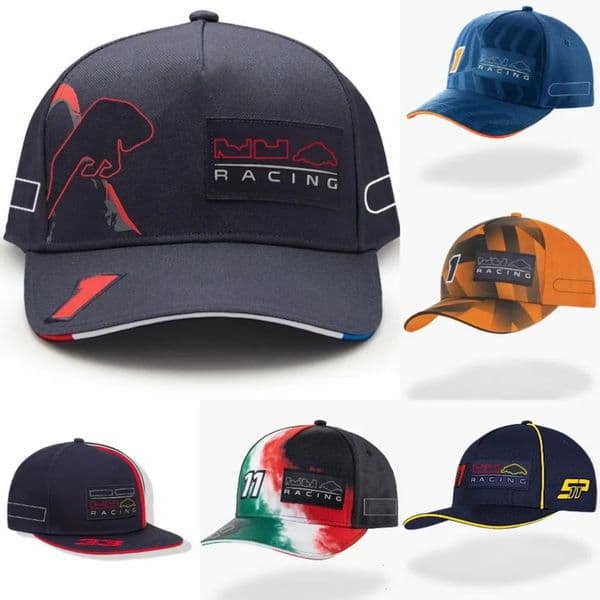 Motorcycle Gear New F1 Racing Caps Men's Hats Fitted Sun Hat Formula ride gear 1 Embroidered Baseball Outdoor Sports Cap Free Ship 66