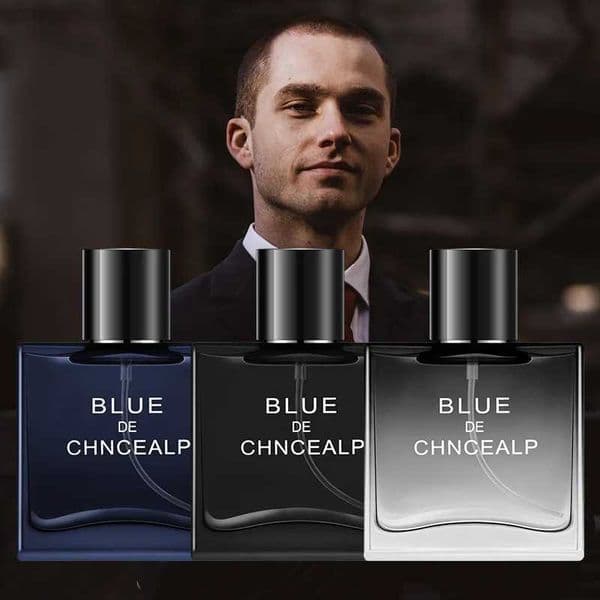 Blue mens light fragrance 50ml fresh mint lemon top notecedar jasmine woody fragrance for workplace dating partiesEau De Parfum C260603