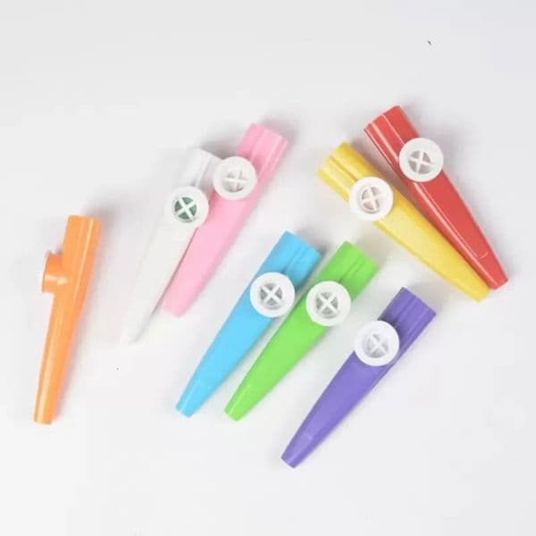 2026 New Decompression Fidget Toy Plastic Kazoo Musical Instrument BPA Free Chilidren Lightweighter Classic Kazoos Flute Instruments Designer 02