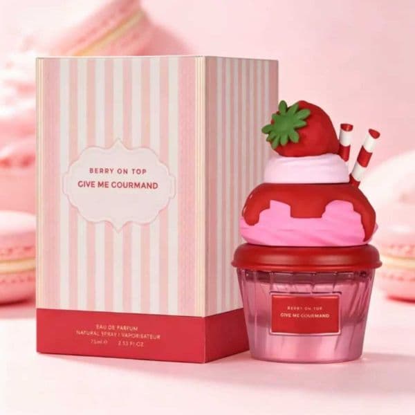 Give me Gourmand Collection 75ml Parfum Spray Sweet Vanilla Cookie Scent Cocoa Butter and Sugar Notes Long Lasting Fragrances C260516