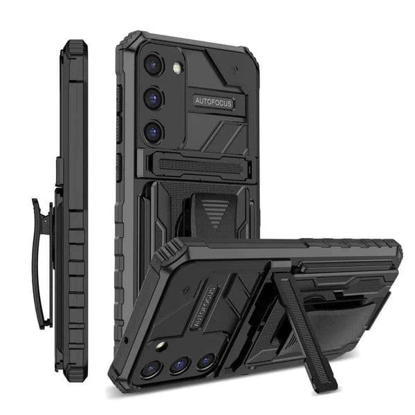 Shockproof Protective Cover For Samsung Galaxy S26 S25 Ultra Plus S24 S23 FE Case Belt Clip Phone Kickstand Cases
