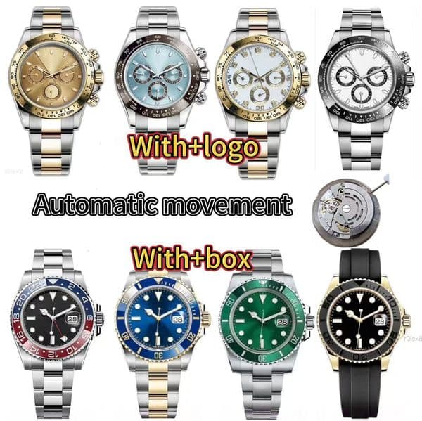 Top designer mens watch timing ceramic bezel watch 41mm GMT2813 automatic movement sapphire crystal glass stainless steel strap luxury watch with36