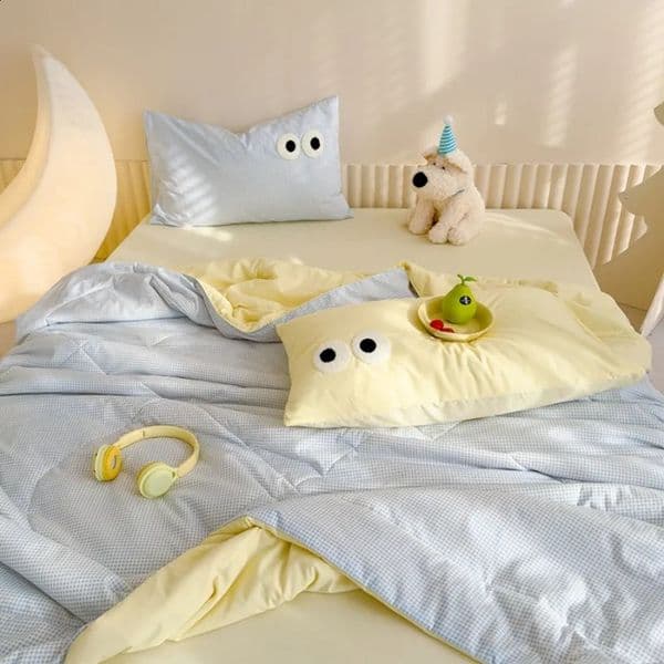 Blanket Summer washed cloud cotton skin friendly machine washable air conditioner summer quilt without pillowcase and bed sheet 260516