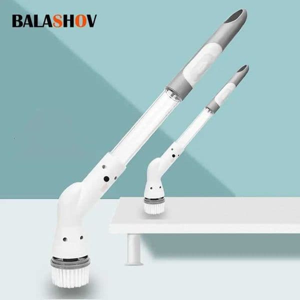 Multifunctional Electric Cleaning Brush USB Charging Bathroom Wash Brush Kitchen Cleaning Tool Household Cleaning Brush L260516